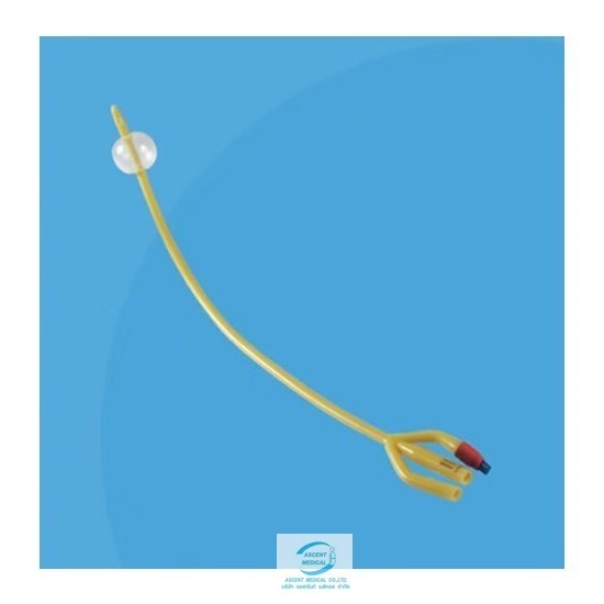 ขายส่งสายสวนปัสสาวะ 3 Way - Latex Foley Catheter